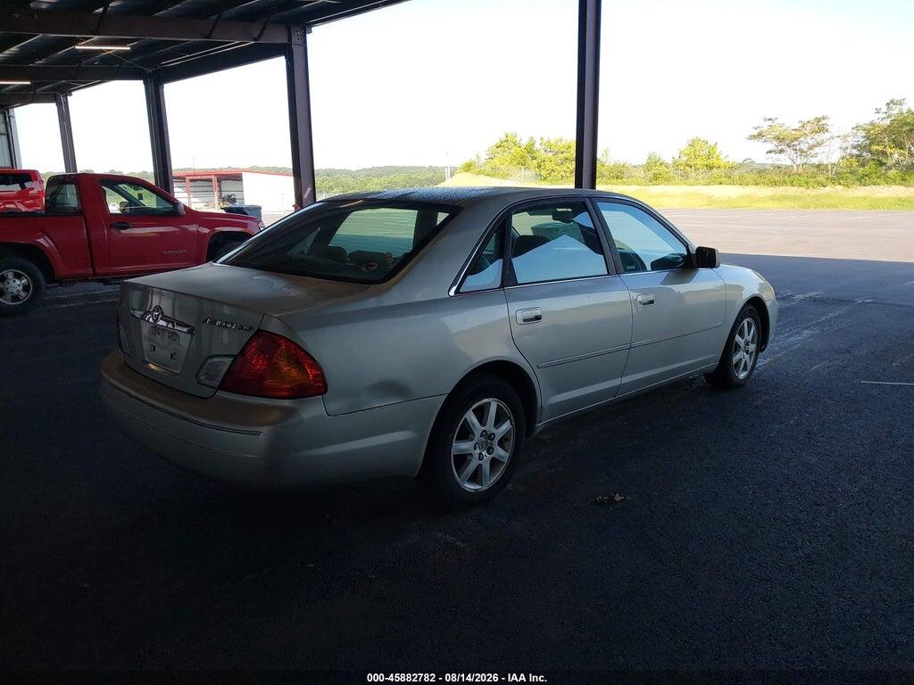 4T1BF28B0YU106473 2000 TOYOTA AVALON photo no. 4