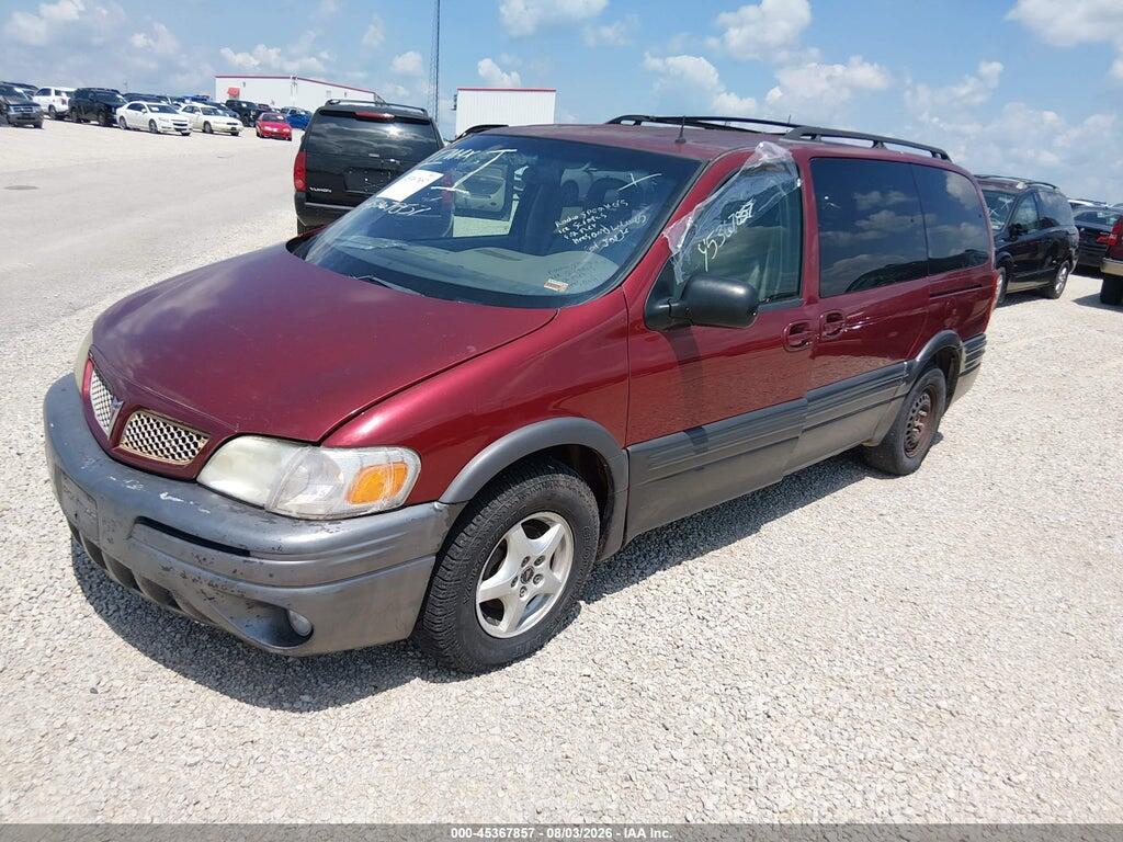 1GMDX03E81D211280 2001 PONTIAC MONTANA photo no. 2