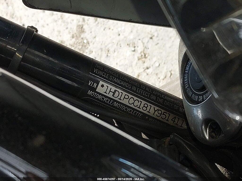 1HD1PCC181Y951411 2001 HARLEY-DAVIDSON FLTRSEI2 photo no. 10