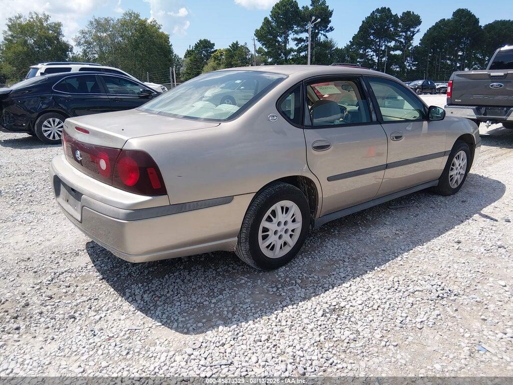2G1WF52E119243461 2001 CHEVROLET IMPALA photo no. 4