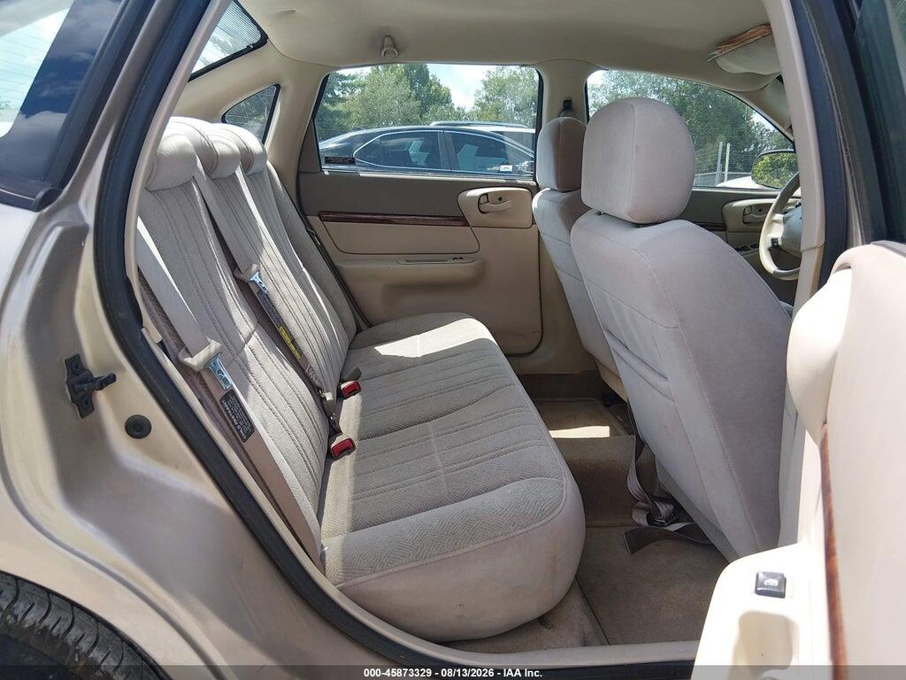 2G1WF52E119243461 2001 CHEVROLET IMPALA photo no. 8