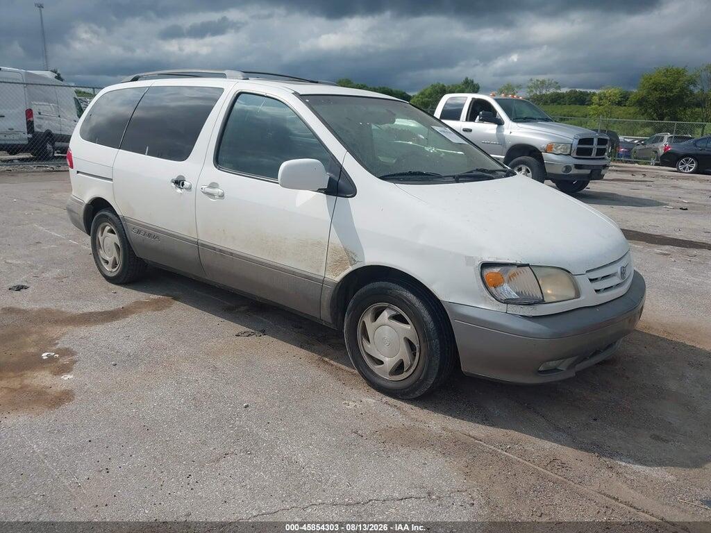 2001 TOYOTA SIENNA 4T3ZF13C61U410932