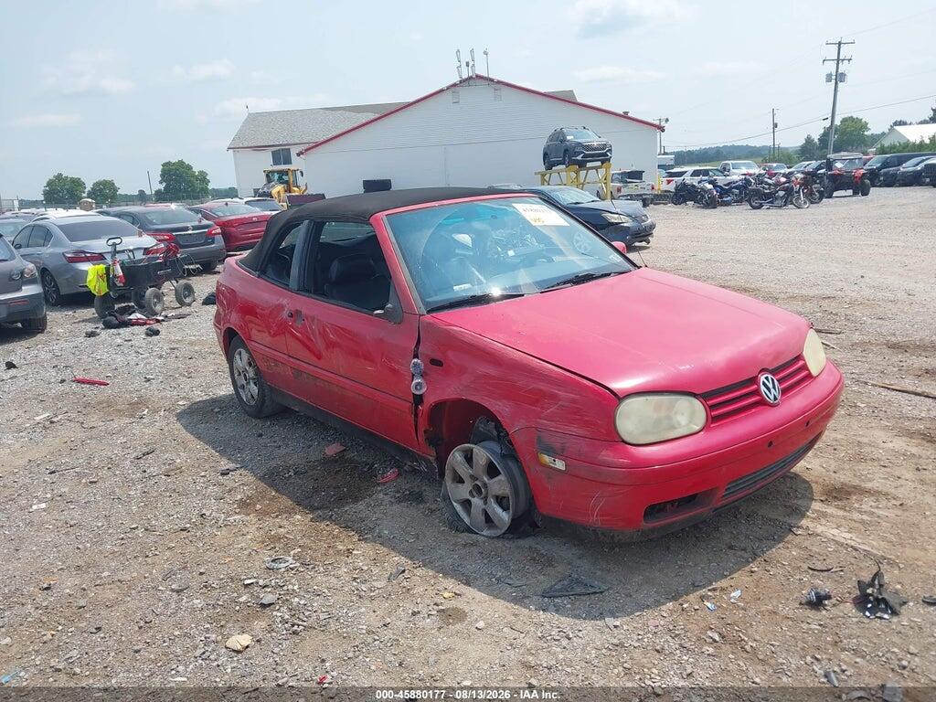 2002 VOLKSWAGEN CABRIO 3VWDC21V92M814014