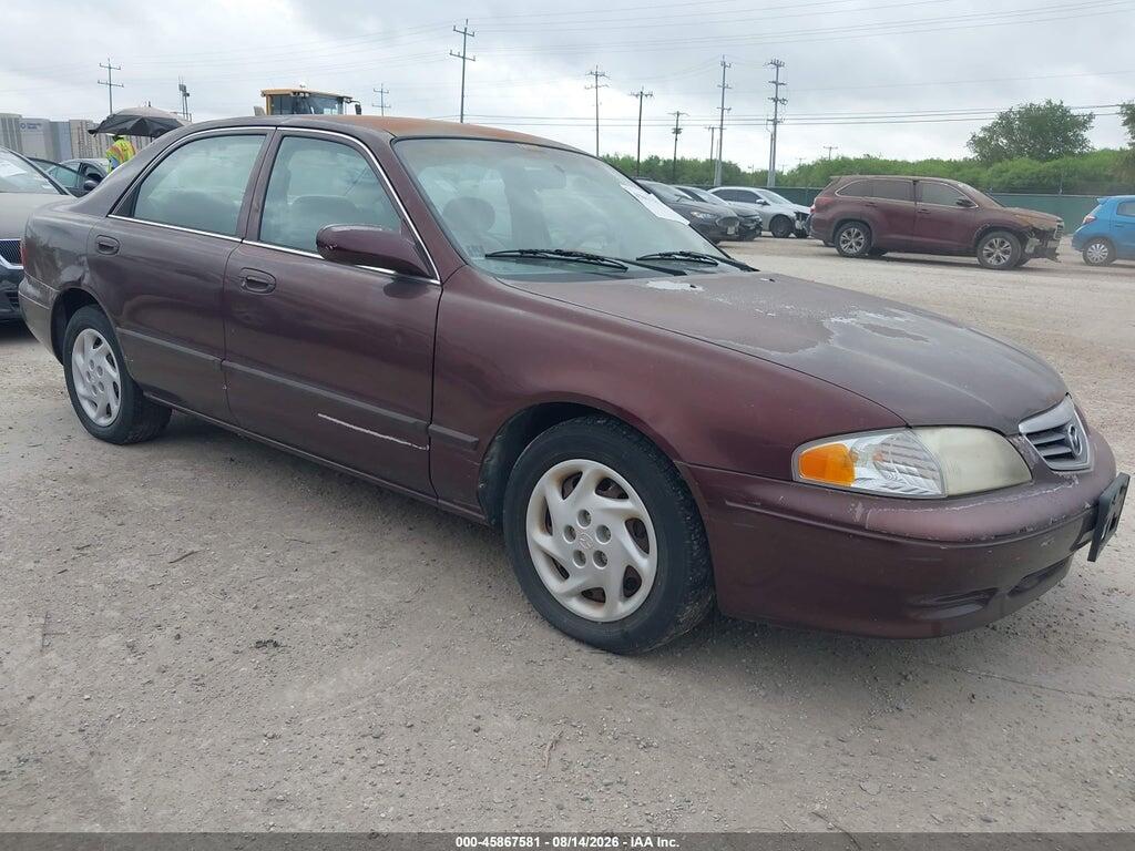 2002 MAZDA 626 1YVGF22C425307137