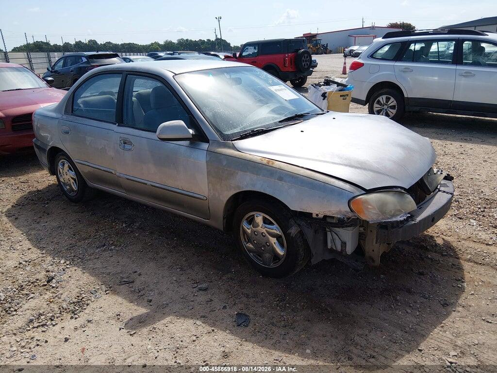 2002 KIA SPECTRA KNAFB121725173890