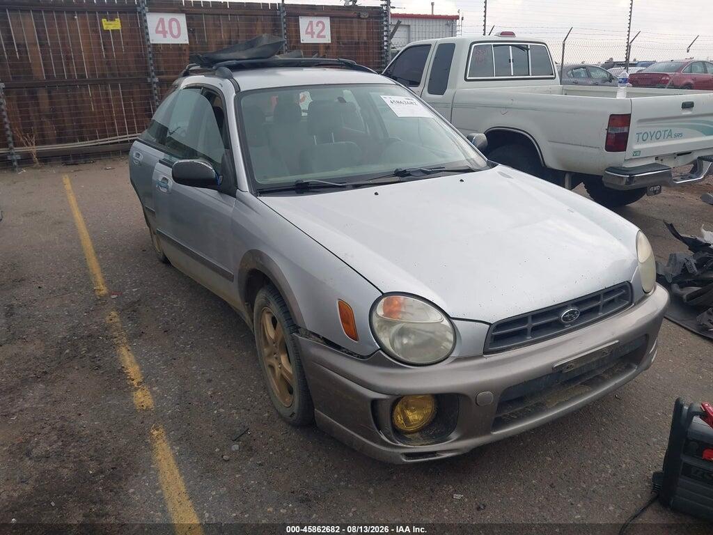 2002 SUBARU IMPREZA OUTBACK SPORT JF1GG68582H820401
