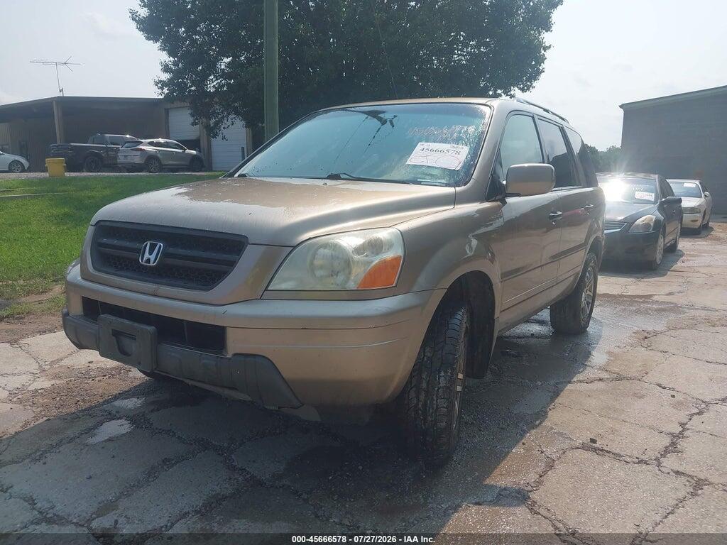 2HKYF18463H556836 2003 HONDA PILOT photo no. 2