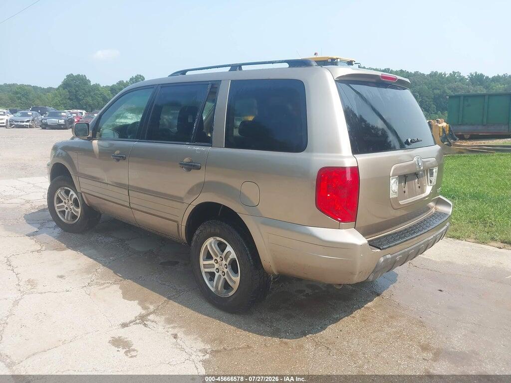 2HKYF18463H556836 2003 HONDA PILOT photo no. 3