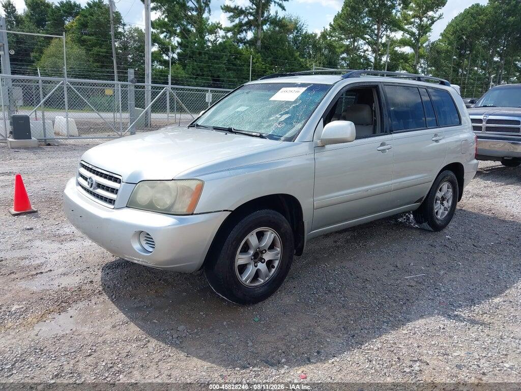 JTEGF21A430097994 2003 TOYOTA HIGHLANDER photo no. 2