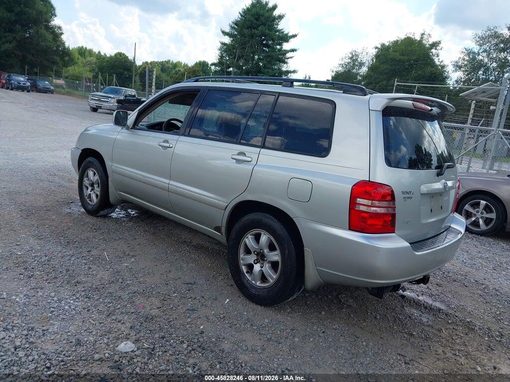 JTEGF21A430097994 2003 TOYOTA HIGHLANDER photo no. 3