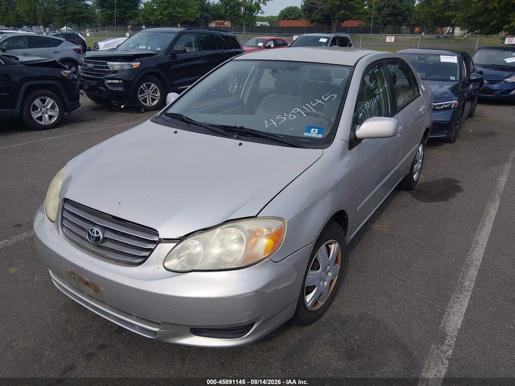 2T1BR32E73C024492 2003 TOYOTA COROLLA photo no. 2