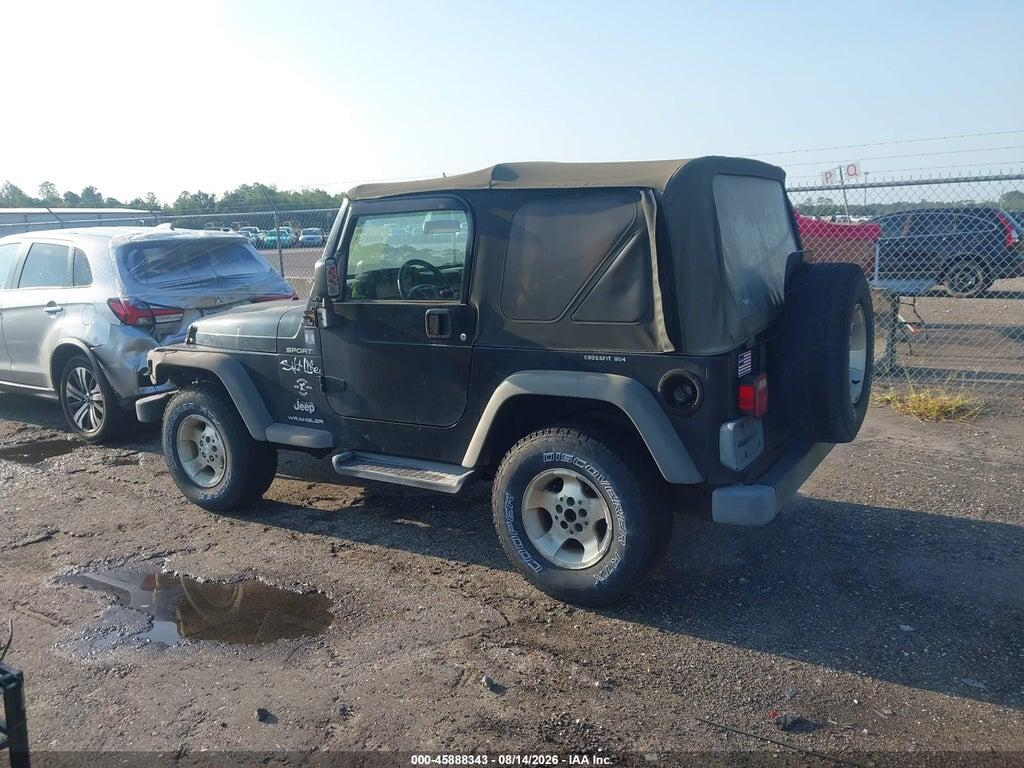 1J4FA49S43P320852 2003 JEEP WRANGLER photo no. 3