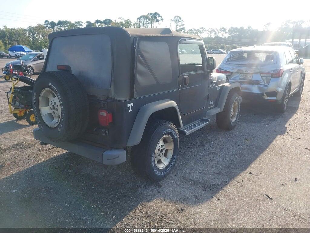 1J4FA49S43P320852 2003 JEEP WRANGLER photo no. 4