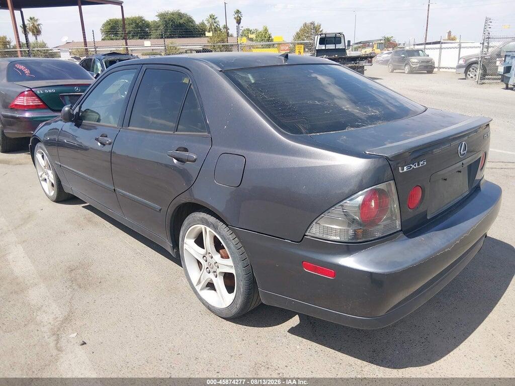 JTHBD192830080951 2003 LEXUS IS 300 photo no. 3