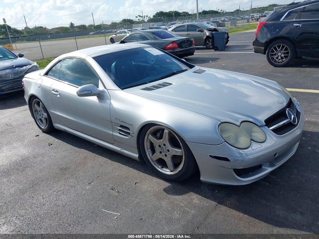 2003 MERCEDES-BENZ SL 55 AMG WDBSK74F63F046183