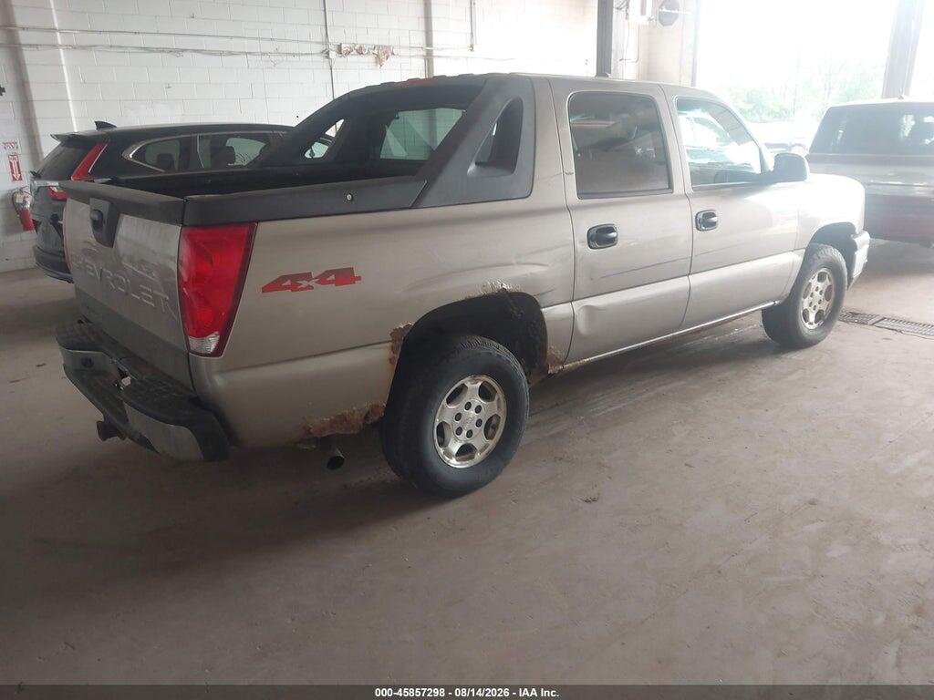 3GNEK13T93G295148 2003 CHEVROLET AVALANCHE 1500 photo no. 4
