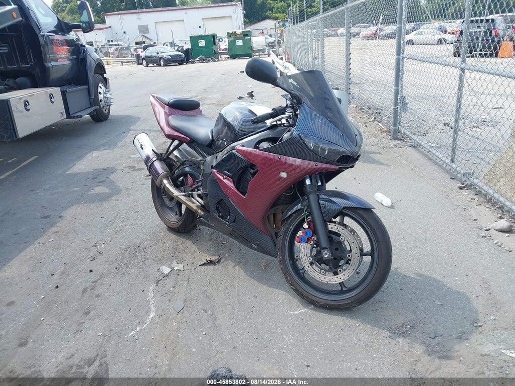 2003 YAMAHA YZFR6 JYARJ06E83A009739