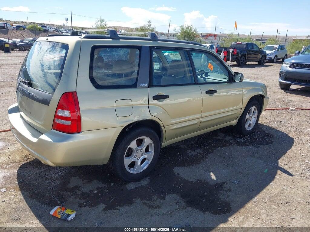 JF1SG65673H733551 2003 SUBARU FORESTER photo no. 4