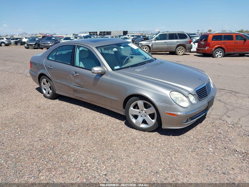2004 MERCEDES-BENZ E 500 WDBUF70J54A496963