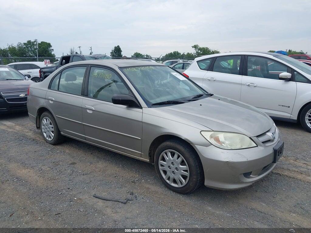 1HGES16554L018377 2004 HONDA CIVIC photo no. 1
