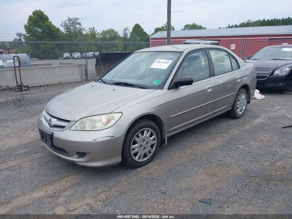 1HGES16554L018377 2004 HONDA CIVIC photo no. 2