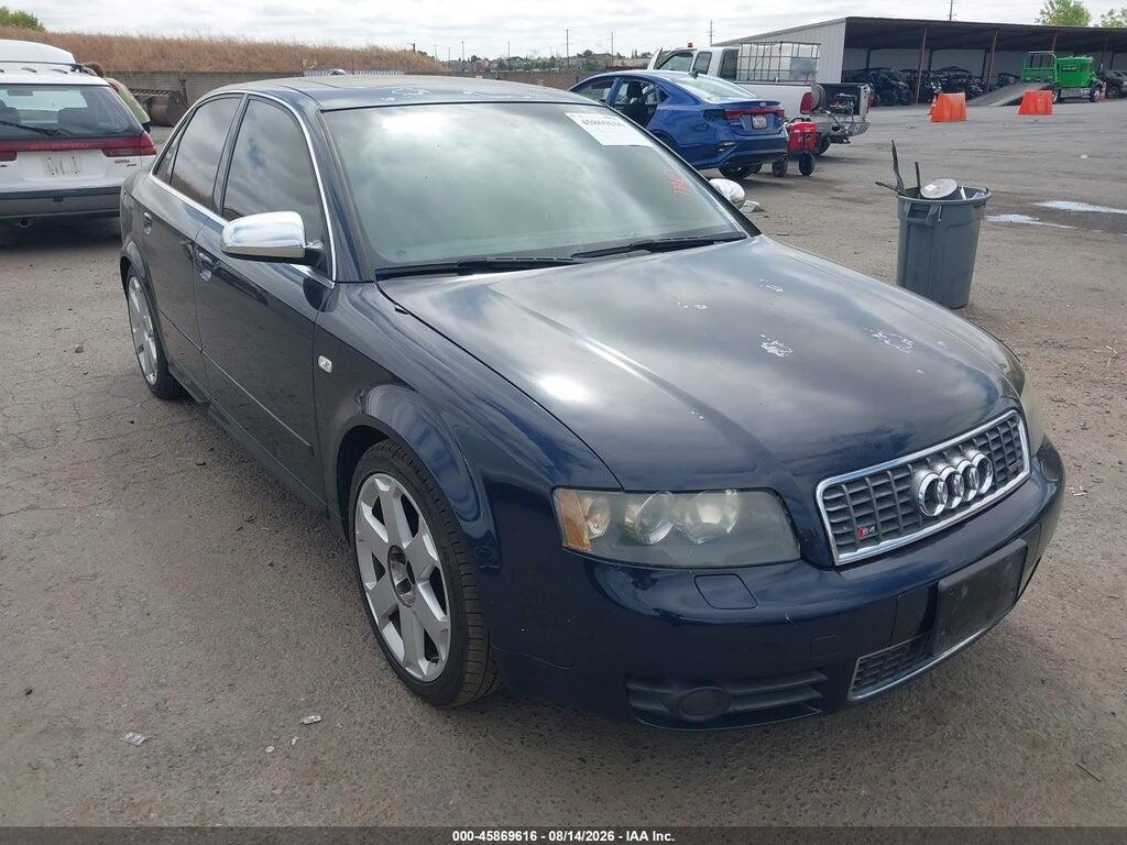 2004 AUDI S4 WAUPL68E54A161871