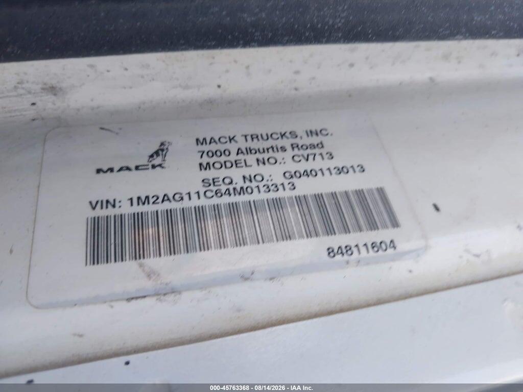 1M2AG11C64M013313 2004 MACK 700 photo no. 8