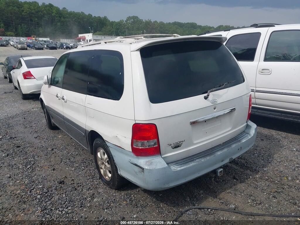 KNDUP131856635642 2005 KIA SEDONA photo no. 3