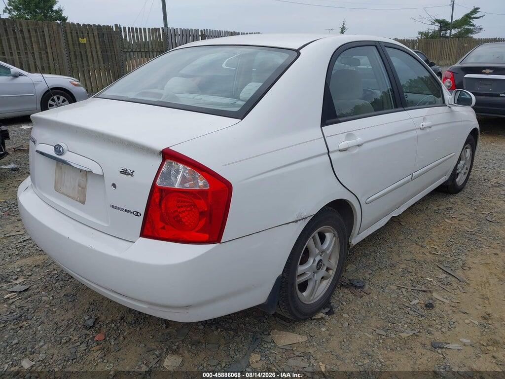KNAFE121855134107 2005 KIA SPECTRA photo no. 4