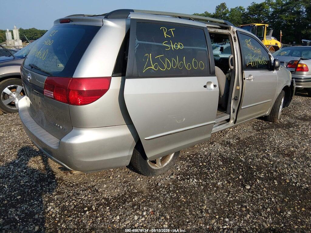 5TDZA23C55S298118 2005 TOYOTA SIENNA photo no. 4