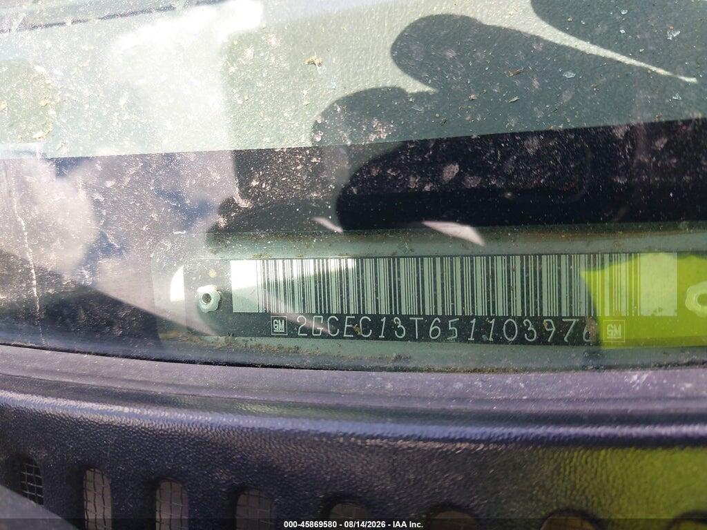 2GCEC13T651103976 2005 CHEVROLET SILVERADO 1500 photo no. 9