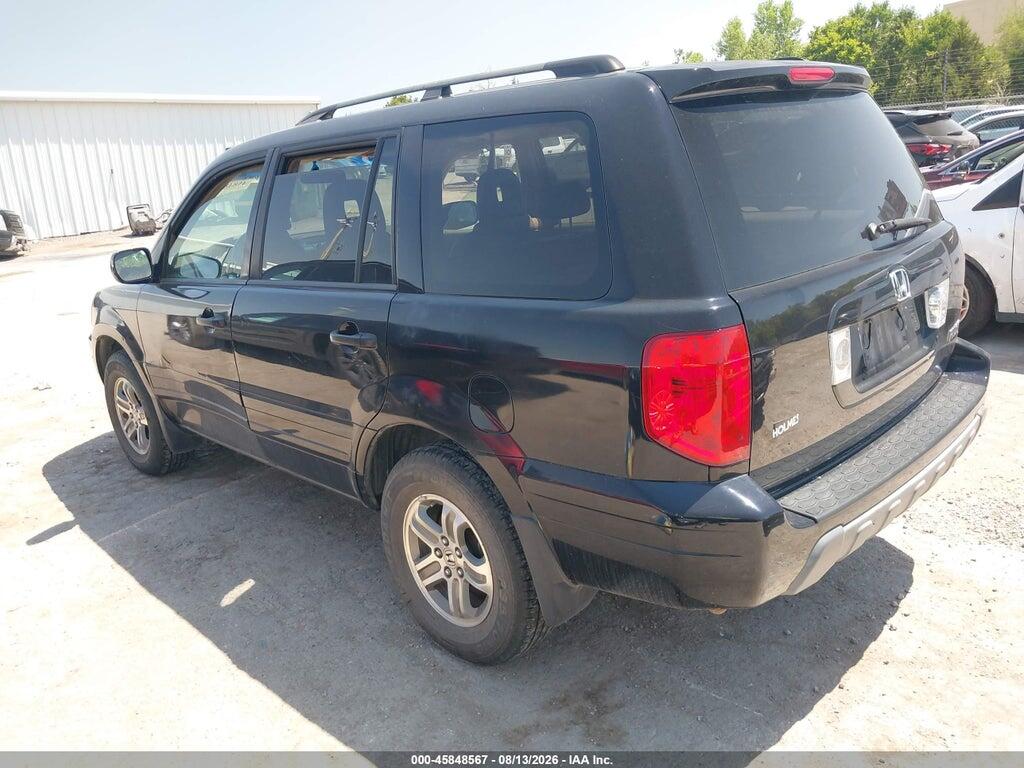 5FNYF186X5B021365 2005 HONDA PILOT photo no. 3