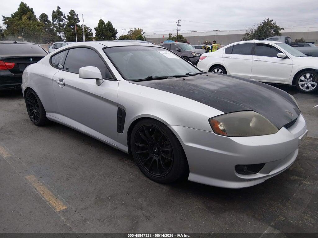 2005 HYUNDAI TIBURON KMHHN65F85U155413