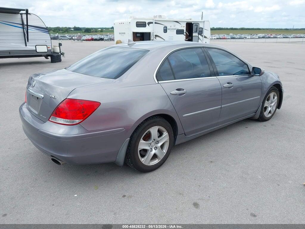 JH4KB16555C001886 2005 ACURA RL photo no. 4
