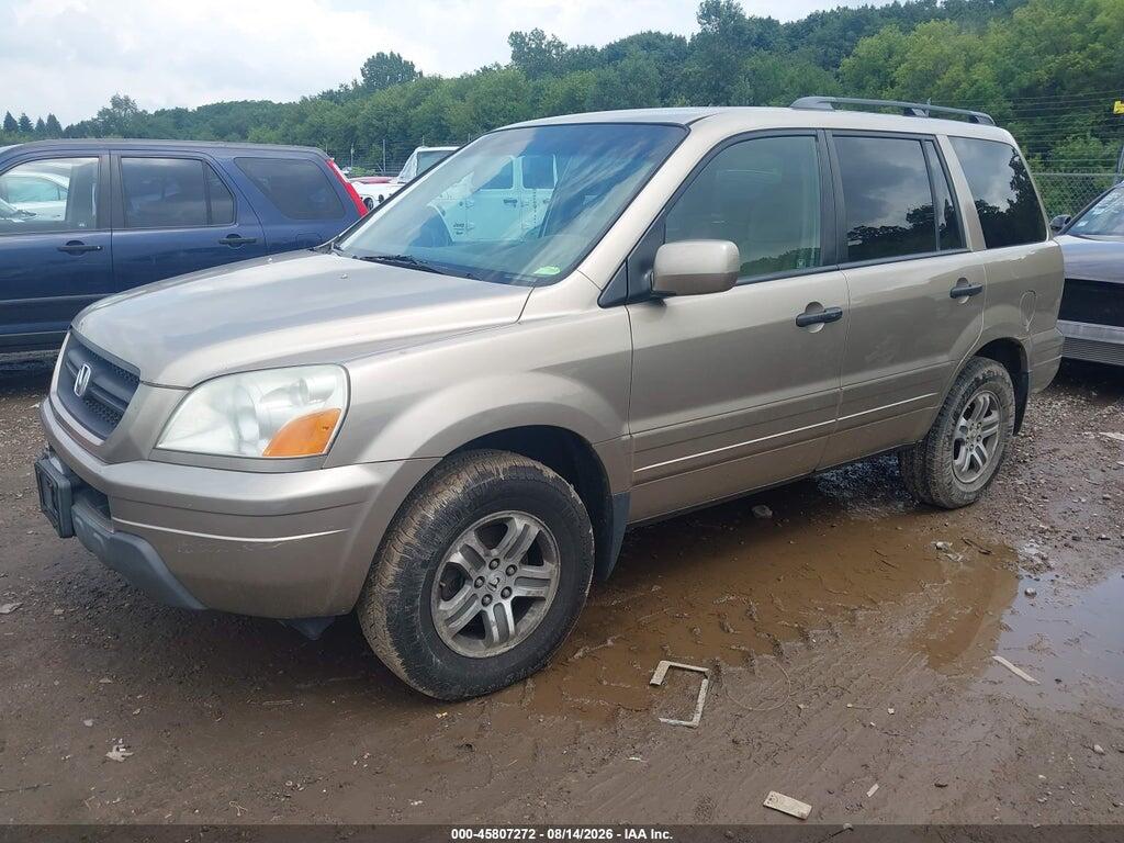 2HKYF18425H503831 2005 HONDA PILOT photo no. 2