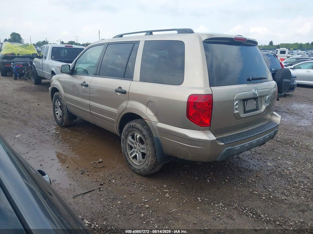 2HKYF18425H503831 2005 HONDA PILOT photo no. 3