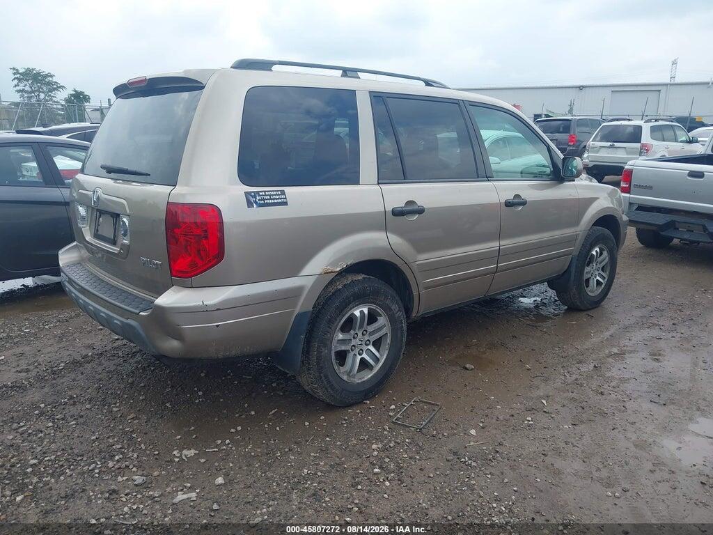 2HKYF18425H503831 2005 HONDA PILOT photo no. 4