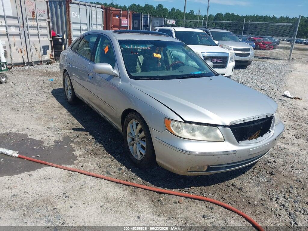 2006 HYUNDAI AZERA KMHFC46F66A125099