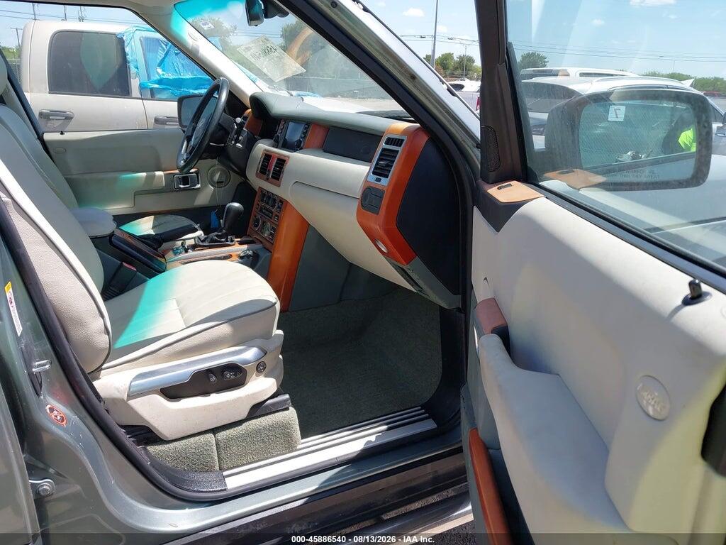 SALME15476A228299 2006 LAND ROVER RANGE ROVER photo no. 5