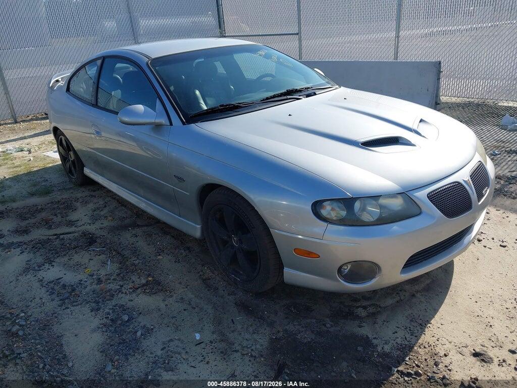 2006 PONTIAC GTO 6G2VX12U16L814096