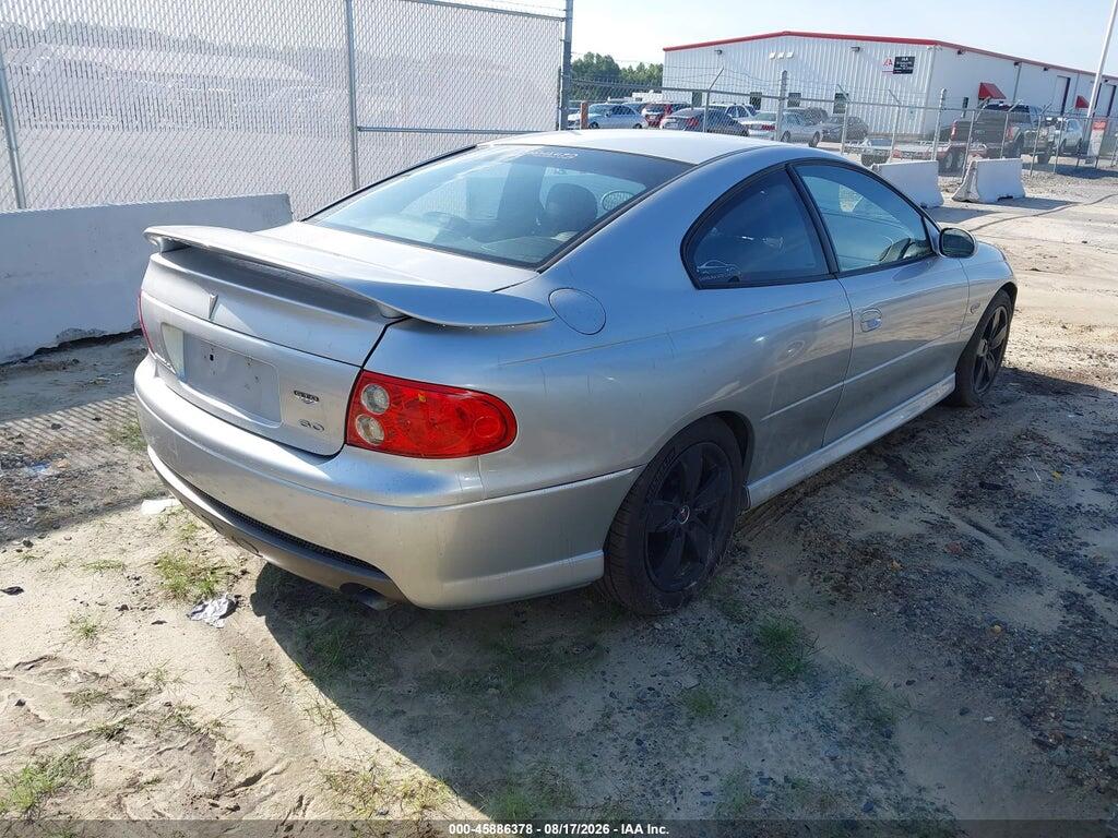 6G2VX12U16L814096 2006 PONTIAC GTO photo no. 4