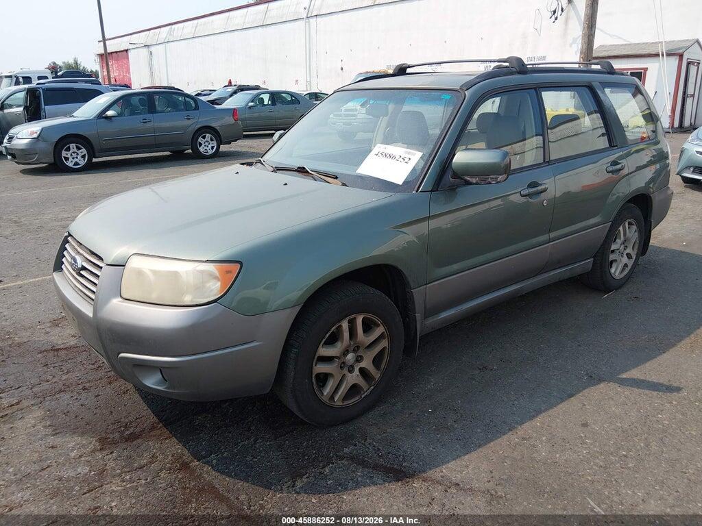 JF1SG67606H742223 2006 SUBARU FORESTER photo no. 2