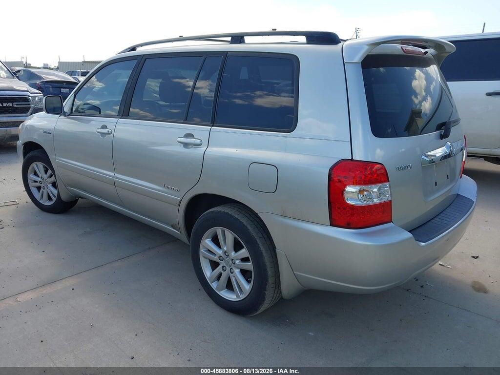 JTEDW21A760010774 2006 TOYOTA HIGHLANDER HYBRID photo no. 3