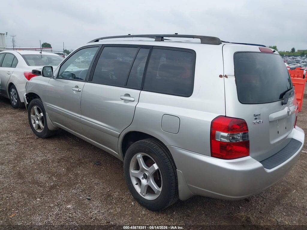 JTEGD21A860146608 2006 TOYOTA HIGHLANDER photo no. 3
