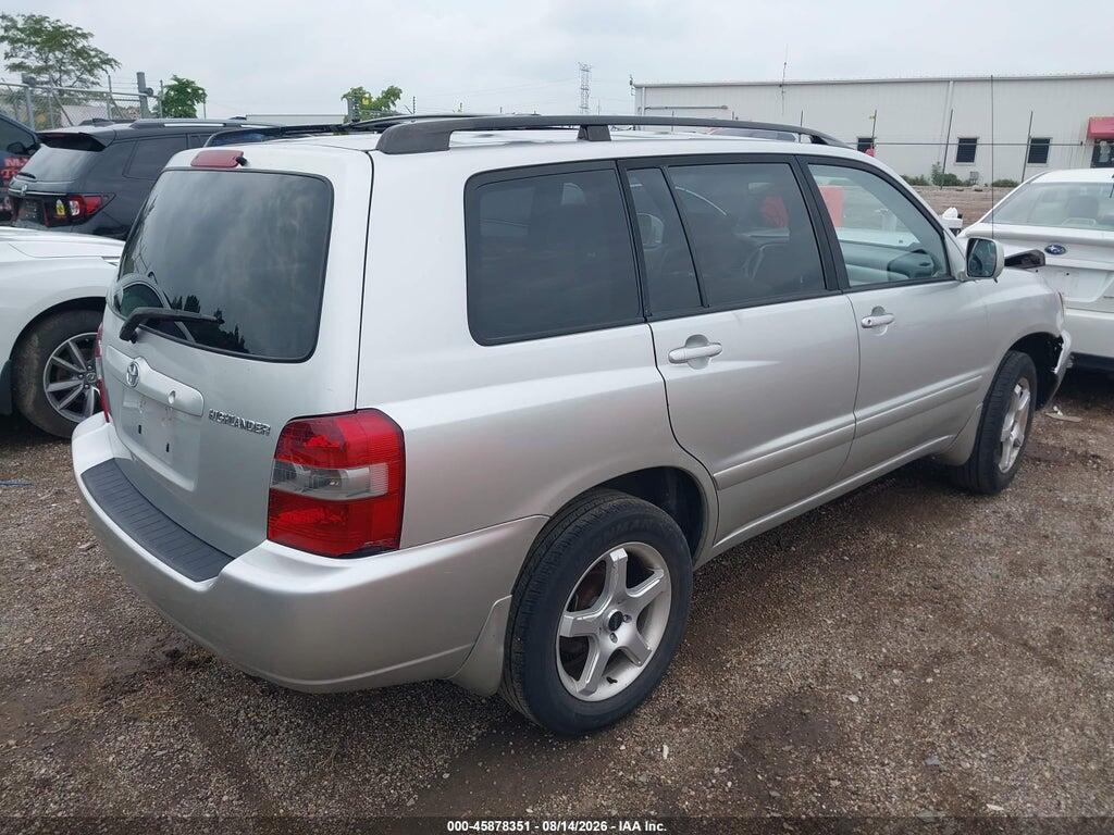 JTEGD21A860146608 2006 TOYOTA HIGHLANDER photo no. 4