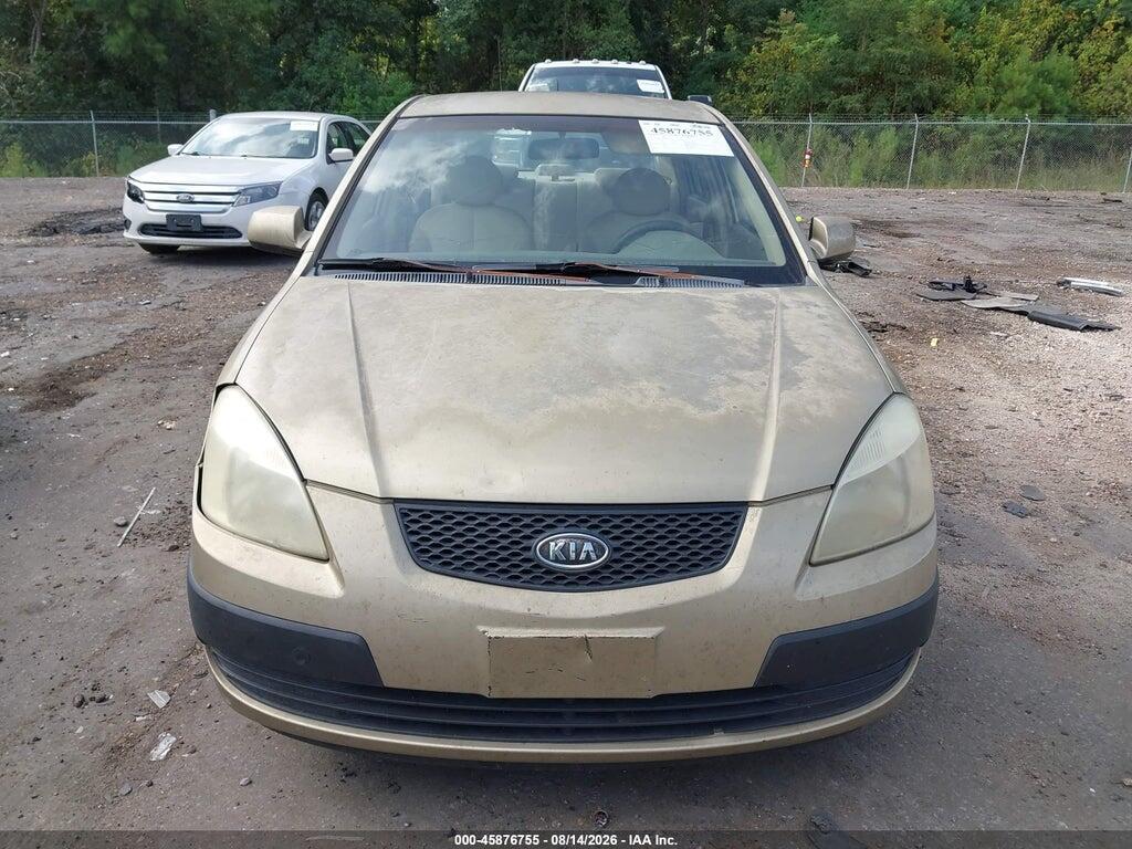 KNADE123966099260 2006 KIA RIO photo no. 12