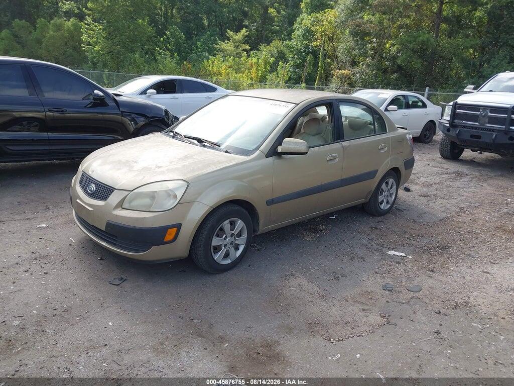 KNADE123966099260 2006 KIA RIO photo no. 2