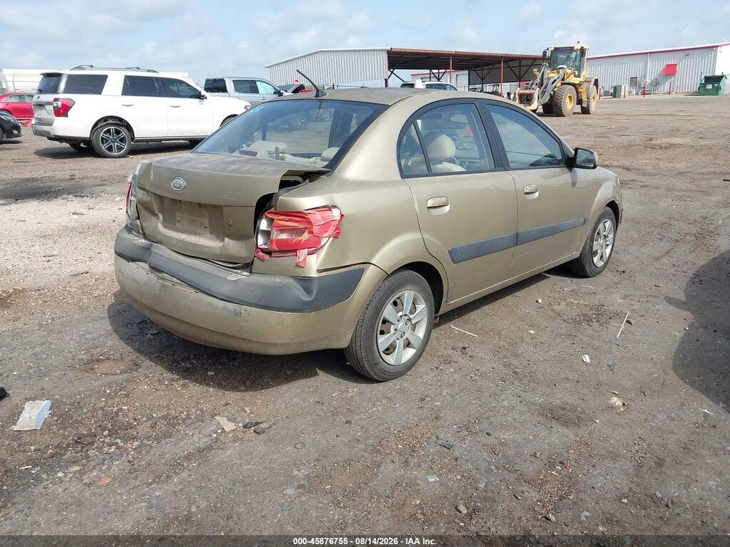 KNADE123966099260 2006 KIA RIO photo no. 4