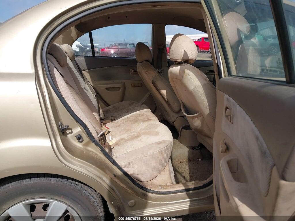 KNADE123966099260 2006 KIA RIO photo no. 8