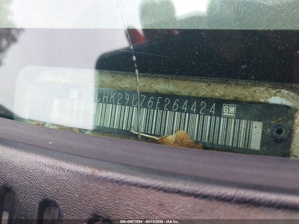 1GCHK29U76E264424 2006 CHEVROLET SILVERADO 2500HD photo no. 9